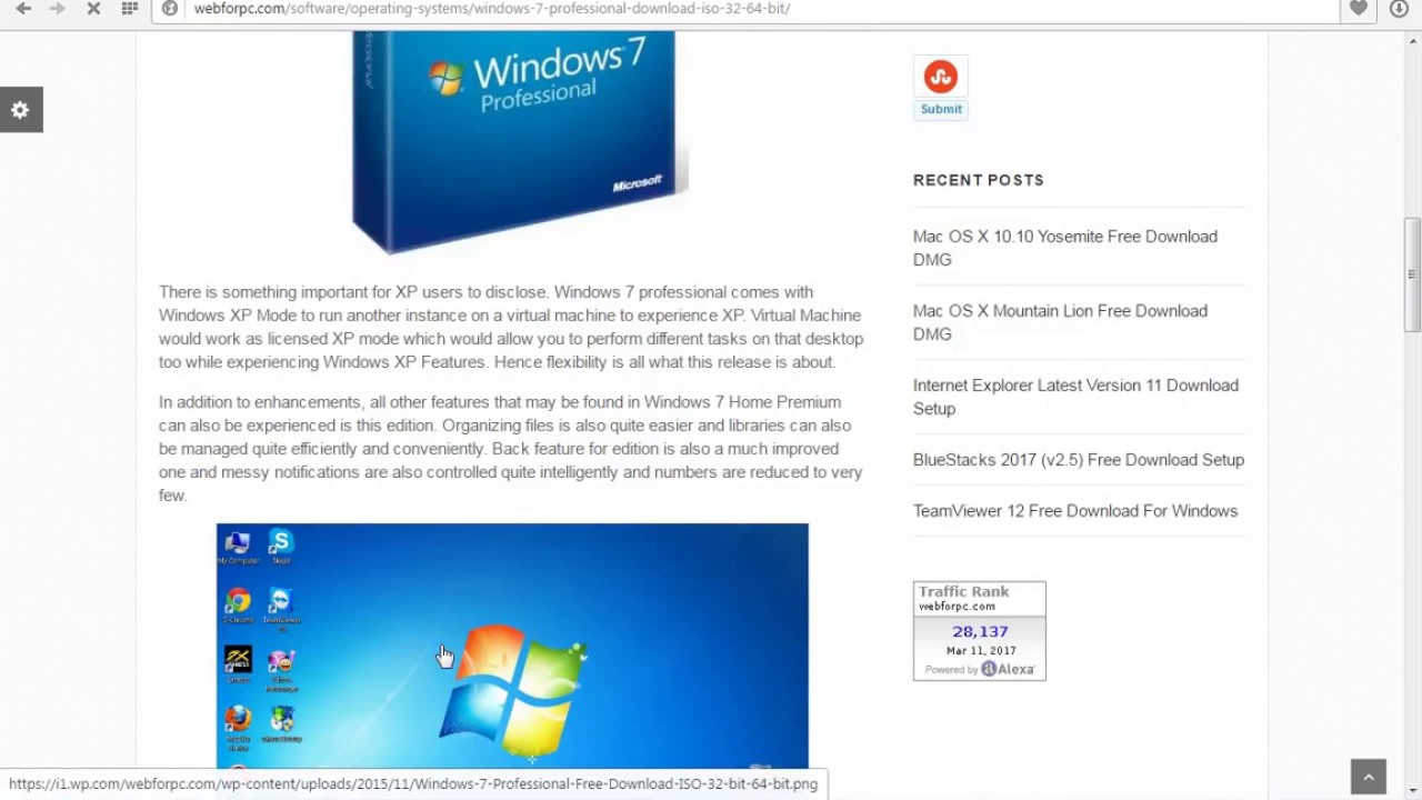 free windows 7 iso file download